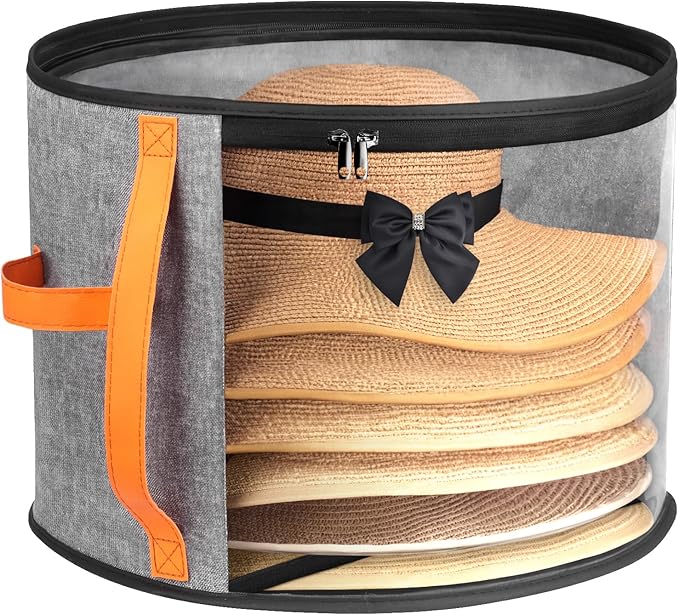 Oversized Clear Hat Storage Box by kushon