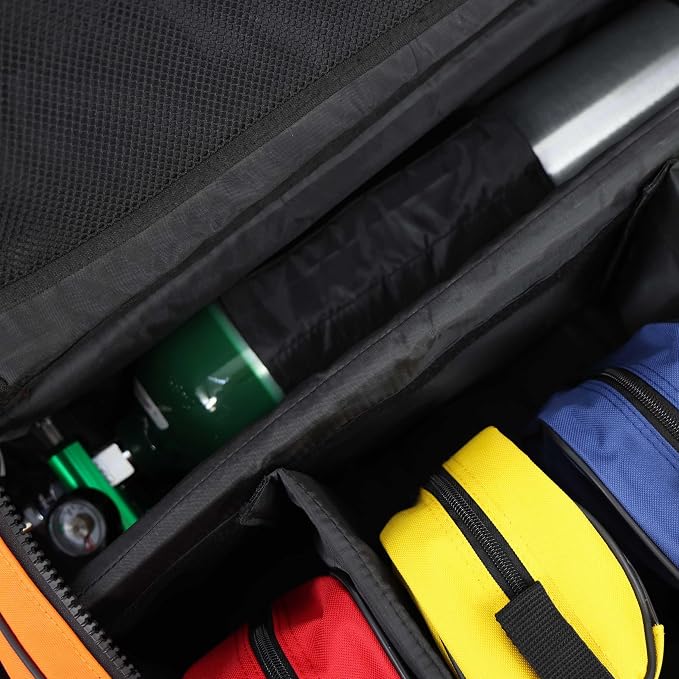 Lightning X Fully Stocked X-Tuff Modular Oxygen Trauma Bag w/ Removable - Image 5