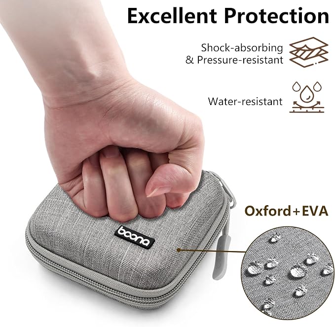 Charger Case for Macbook, Portable Tech Electronic Organizer Bag, Travel - Image 4