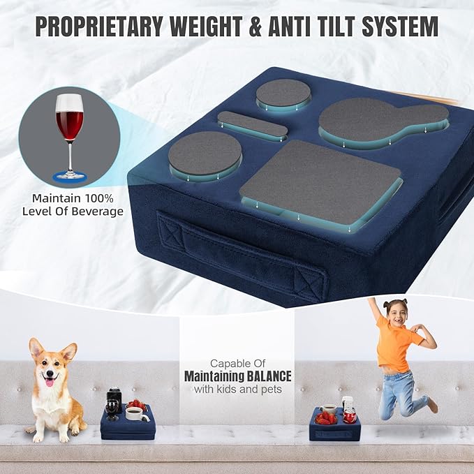 STBoo Couch Cup Holder Pillow - Image 3