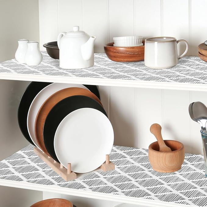 Drawer and Shelf Liner for Kitchen Cabinets, Non-Adhesive 11.8IN x 20FT Strong - Image 6