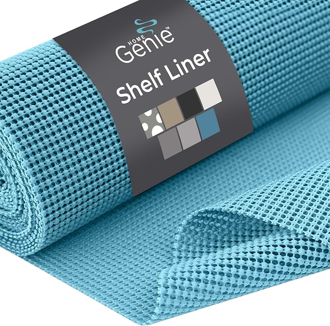 HOME GENIE Shelf Drawer and Cabinet Liner, Durable by HomeGenie