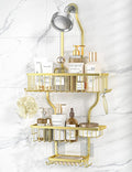 YASONIC Shower Caddy Over Shower Head Never Rust Aluminum Large Hanging Shower by YASONIC