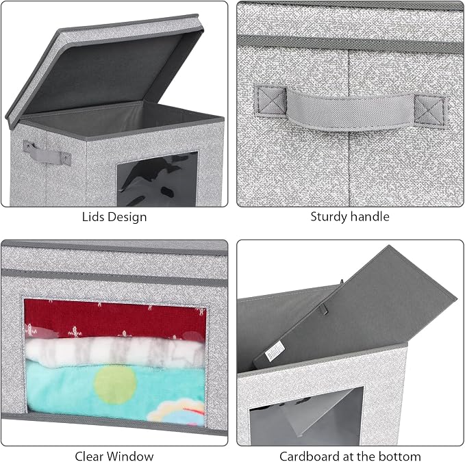 Univivi Fabric Foldable Storage Bins - Image 4