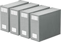 Bed Sheet Organizers and Storage 4 Pack, Foldable Linen Closet Organizer by AYANSHIBEDDING