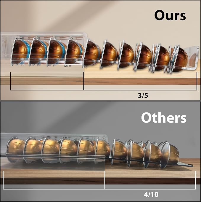 Clear Acrylic Coffee Pod Drawer - Image 6