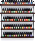 J JACKCUBE DESIGN Essential Oils Display Shelves Wall Mount Black Metal and Wood by JACKCUBEDESIGN