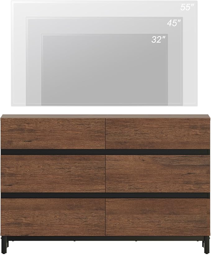 WAMPAT Dresser for Bedroom, Modern Wood Dresser - Image 8