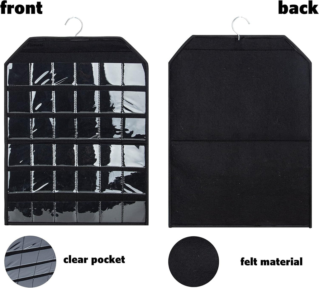 PACMAXI Wall Hanging Badge Button Pins Organizer Display Storage Stand