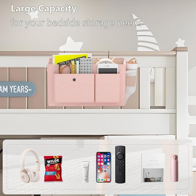 Bedside Caddy Bedside Organizer - Image 5