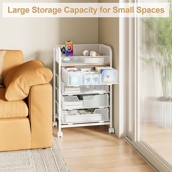 5-Tier Craft Organizer Cart - Image 7