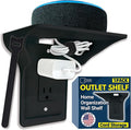 BeraTek Power Perch Wall Outlet Shelf by StorageTheory