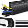Cable Management Under Desk Self Adhesive Cable Raceways Channel by ZhiYo