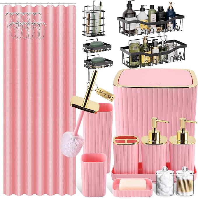 28PC Bathroom Set by BetterbathroomwithXLHOME