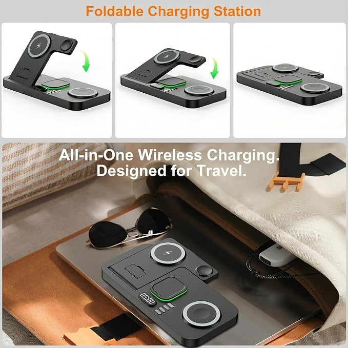 Dual Phone Magnetic Wireless Charging Station - Image 7