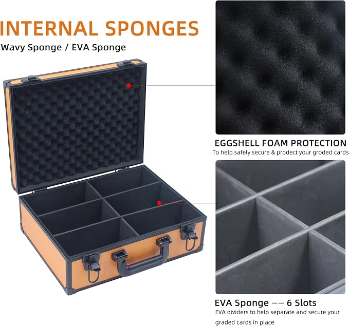 Graded Card Storage Box; Durable Sports, PSA Card Storage Case- Trading Card - Image 2