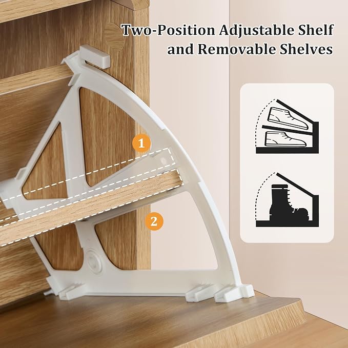 ORRD Shoe Storage Cabinet for Entryway - Image 6