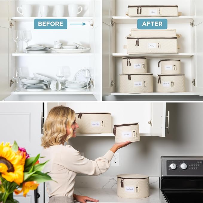 Hard Shell China Storage Containers 8-Piece Set Moving Boxes - Image 8