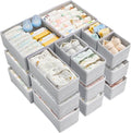 Vtopmart 18 Pack Baby Clothes Organizer, Dresser Drawer Organizer by Vtopmart