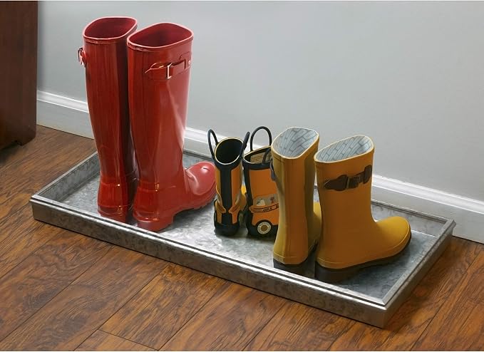 Good Directions Medium Boot Tray, Double Circles Multi-Purpose All Weather - Image 4