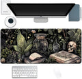 Dark Academia Witchcraft Mouse Pad, Extended Skull Magic Book Mousepad Desk Pad by Unknown