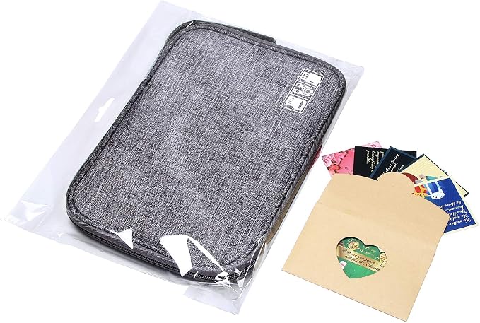 SELLYFELLY Travel Electronics Organizer Portable Cable Organizer Bag - Image 9