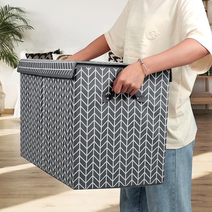 Mayniu Large Toy Box Chest Storage Bins - Image 5