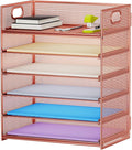 Marbrasse 6 Tier Paper Organizer Letter Tray by Marbrasse