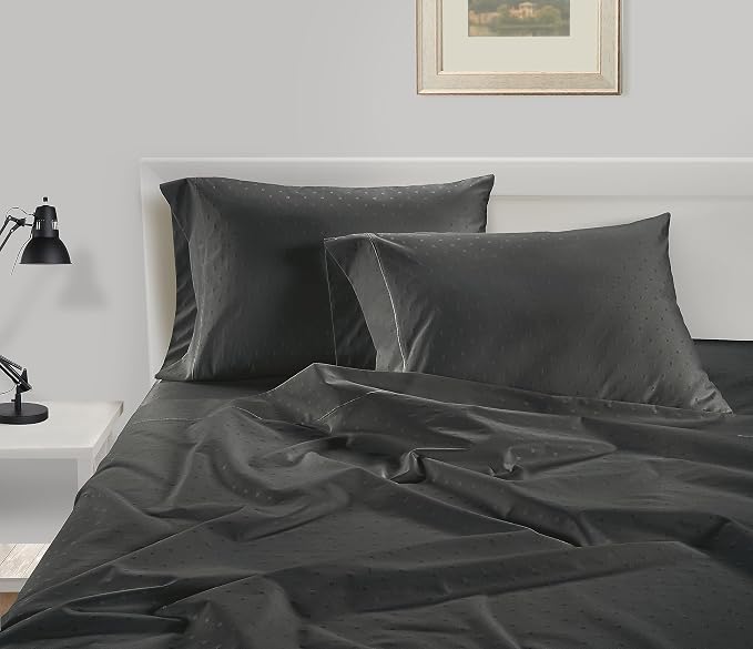 LANE LINEN Pillow Case Covers King, 100% Egyptian Cotton Sateen, Soft Cool & - Image 3