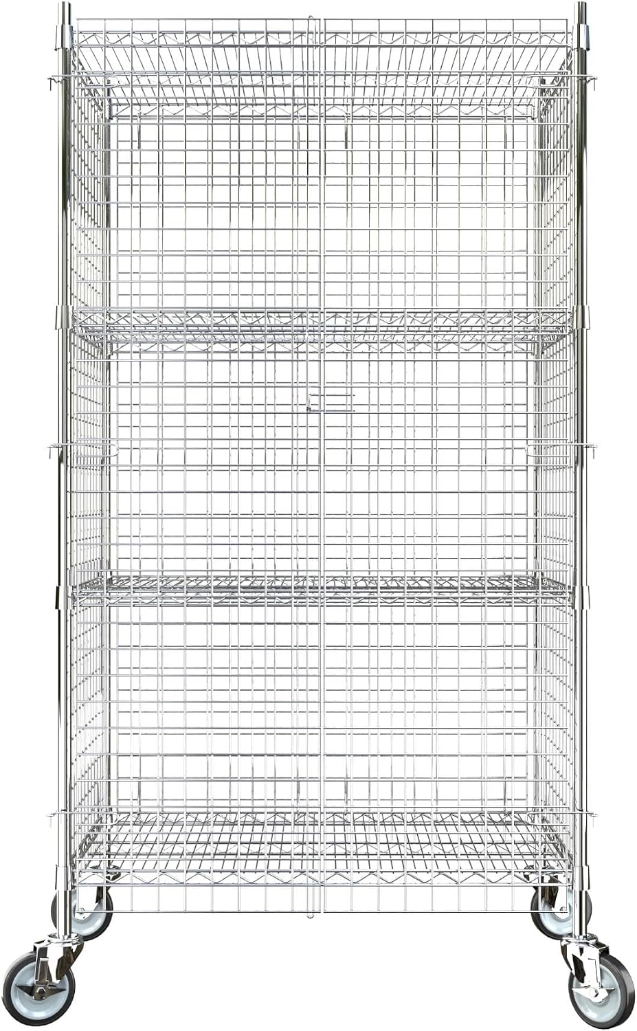 24"x36"x70" Metal Wire Chrome Security Heavy Duty Commercial NSF