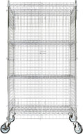 24"x36"x70" Metal Wire Chrome Security Heavy Duty Commercial NSF