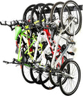 Ultrawall Stainless Steel Bike Storage Rack, 6 Bike Storage Hanger Wall Mount by UltrawallGarageTools