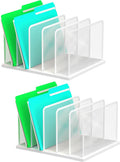 Kuntine.B Desk File Organizer Upright Mesh Desktop Organizer File Sorter Office by KuntineB