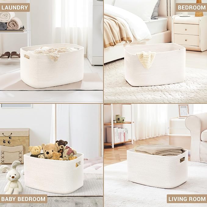 45L Small Baby Girls Laundry Basket - Image 5