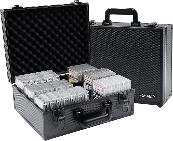 Graded Card Storage Box; Durable Sports, PSA Card Storage Case- Trading Card by UHZBTEC