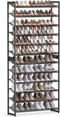 SONGMICS Shoe Rack, 12-Tier Shoe Organizer, Metal Shoe Storage by SONGMICSbySONGMICSHOME