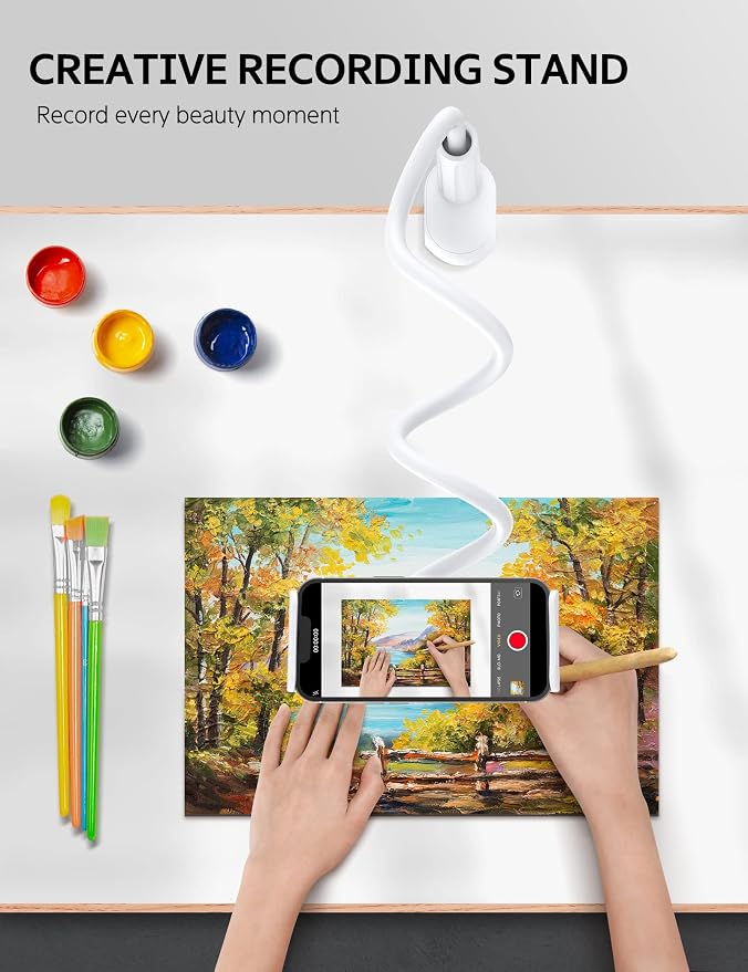 SHAWE Gooseneck Tablet Holder Phone Stand, Flexible Tablet Mount - Image 6