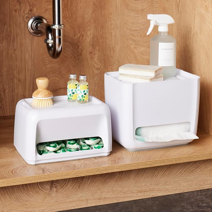 YouCopia SinkSuite Bag & Pod Dispenser, Standing Garbage Bag and Dishwasher Pod - Image 8