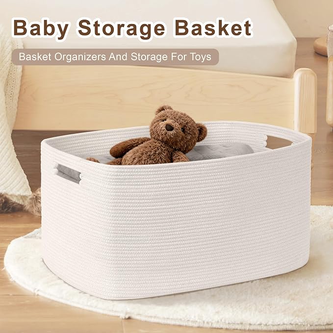 45L Small Baby Girls Laundry Basket - Image 3