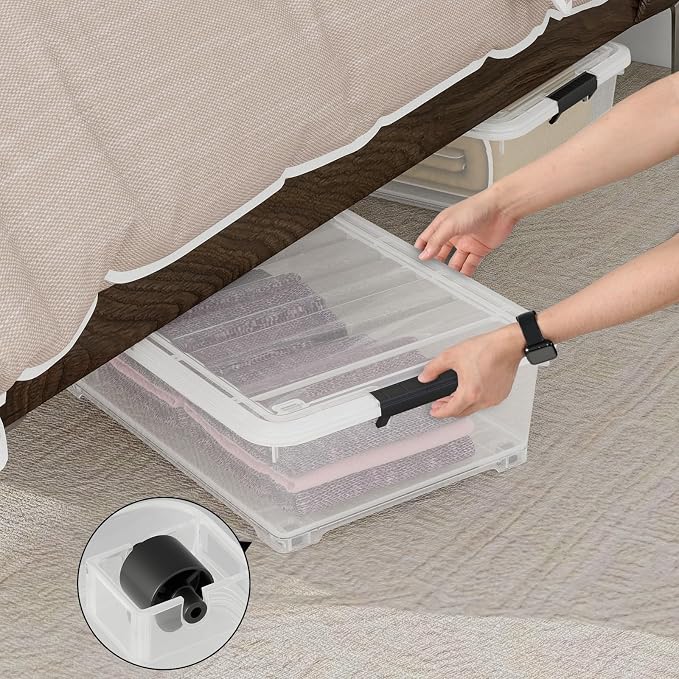 30 L Wheeled Latch Box - Image 4