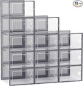Kuject Large Shoe Organizers Storage Boxes by Kuject
