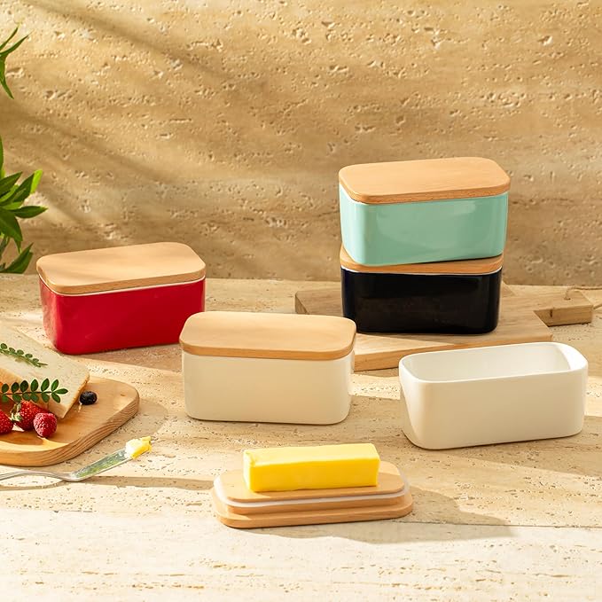Sweese Small Butter Dish with Lid - Image 6