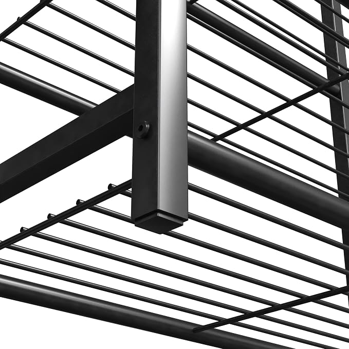 Yusong Shoe Rack Organizer, 6 Tier Industrial Shoe Storage Shelf, Narrow Sturdy - Image 8