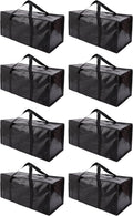 Extra Large Moving Bags with Zippers & Carrying Handles, Heavy-Duty