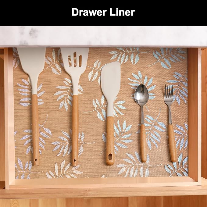 Cooyes Shelf Liner – Premium Non-Adhesive Cabinet & Drawer Liner - Image 4