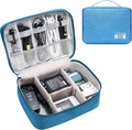 Electronics Organizer Travel Cable Organizer Bag Waterproof Portable Digital by YOUBDM