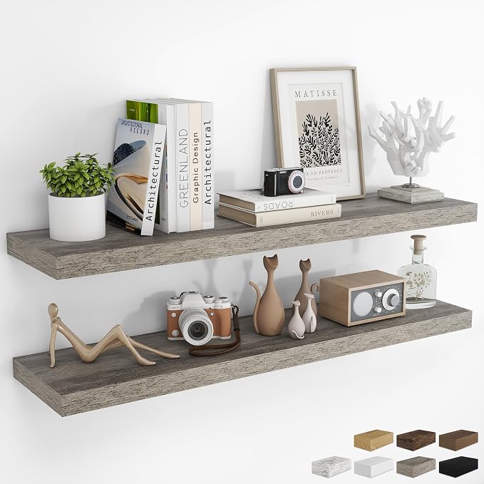 RICHFOCUS 48Inch Floating Shelves by Unknown