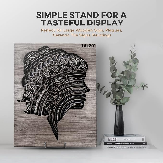 TR-LIFE 4 Pack 8 Inch Large Plate Stands - Image 4
