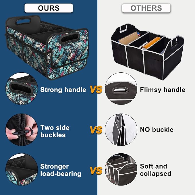 Deosk Car Trunk Organizer for SUV, Car Organizers and Storage - Image 2