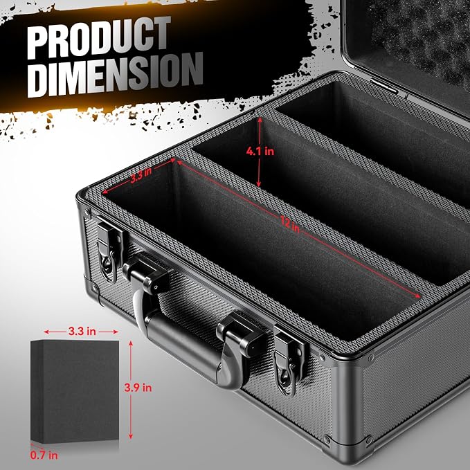 Graded Card Storage Box, Top Loader Boxes, Sports Trading Card Storage Case - Image 2